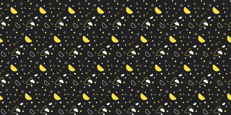 Geometric Lemon Pattern striped vinyl carpet - TenStickers