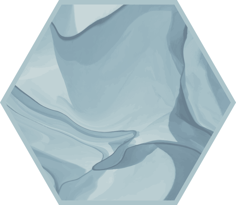 Abstract Blue Waves texture vinyl carpet - TenStickers