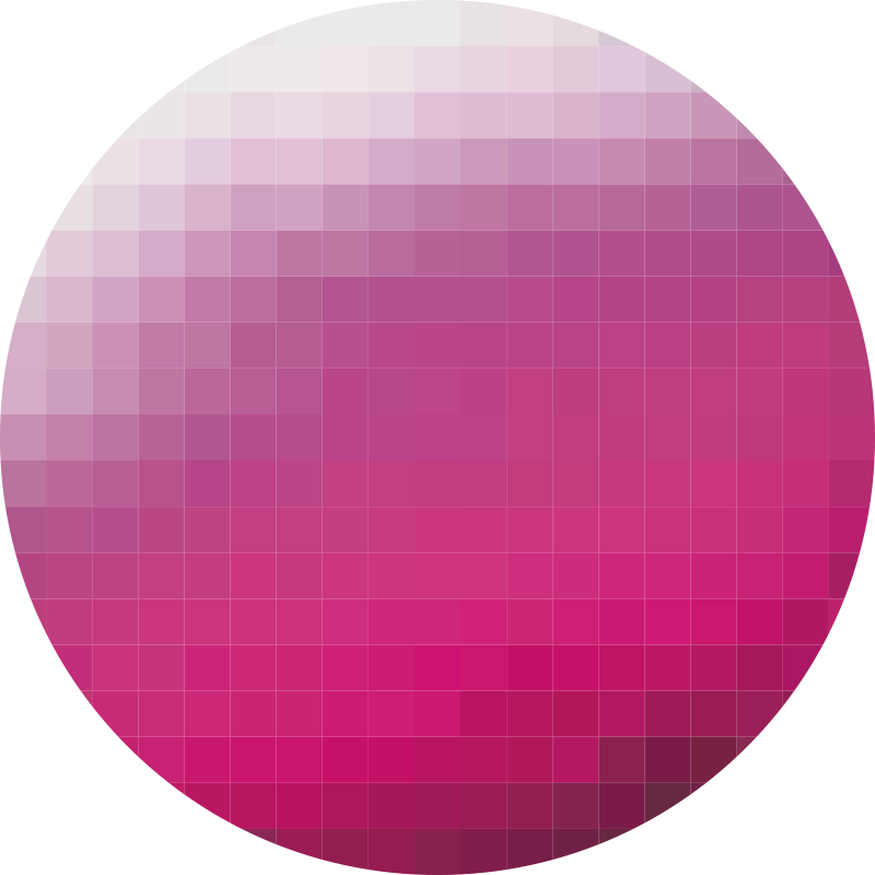 Gradient Sphere minimalist vinyl carpet - TenStickers