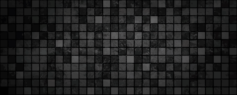 Mosaic vinyl carpet with mosaic texture detail - TenStickers