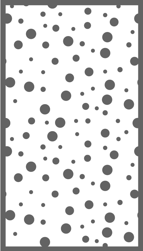 Elegant dark dots bedroom vinyl carpet - TenStickers