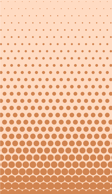 Polka Dot Gradient striped vinyl carpet - TenStickers