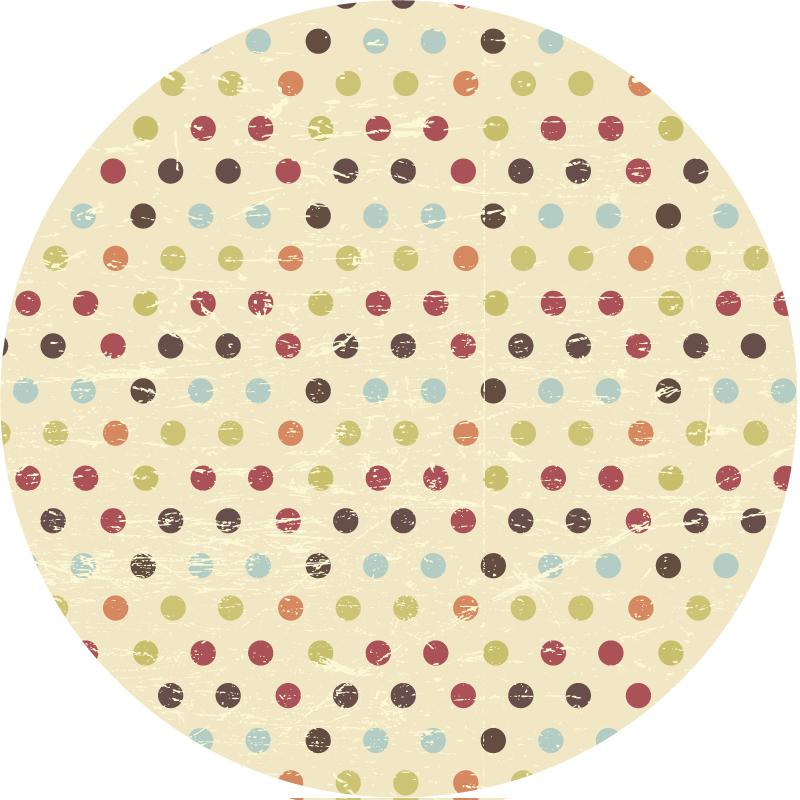 Polka Dot Textiles texture vinyl carpet - TenStickers