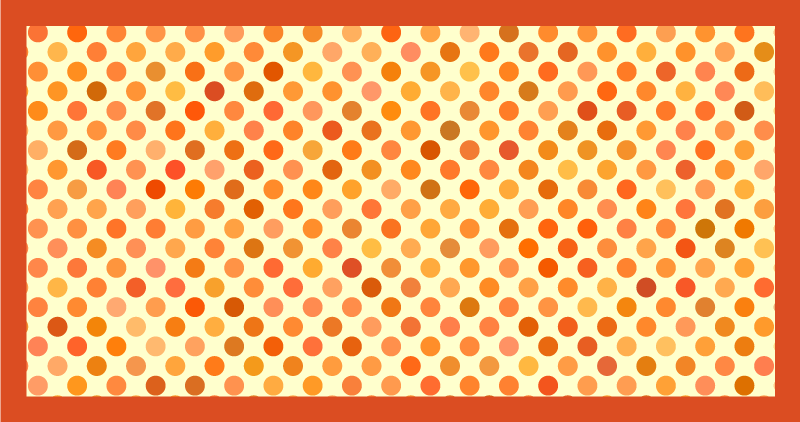 Polka Dotted Arrays striped vinyl carpet - TenStickers