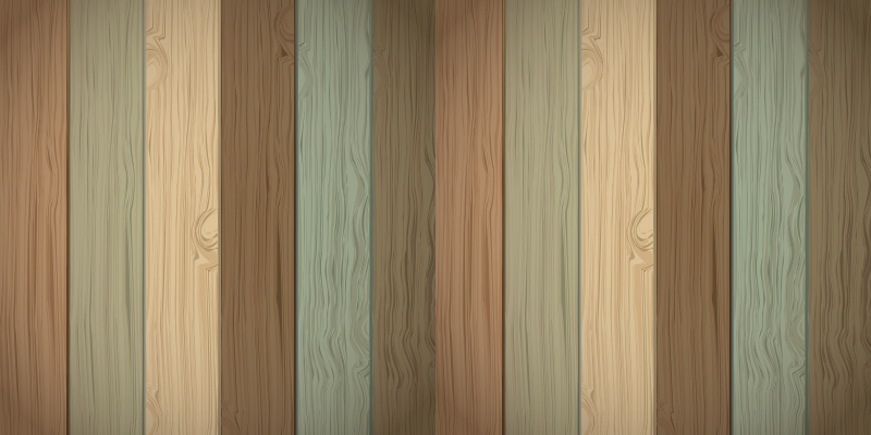 Material effect - wood wood effect vinyl rug - TenStickers