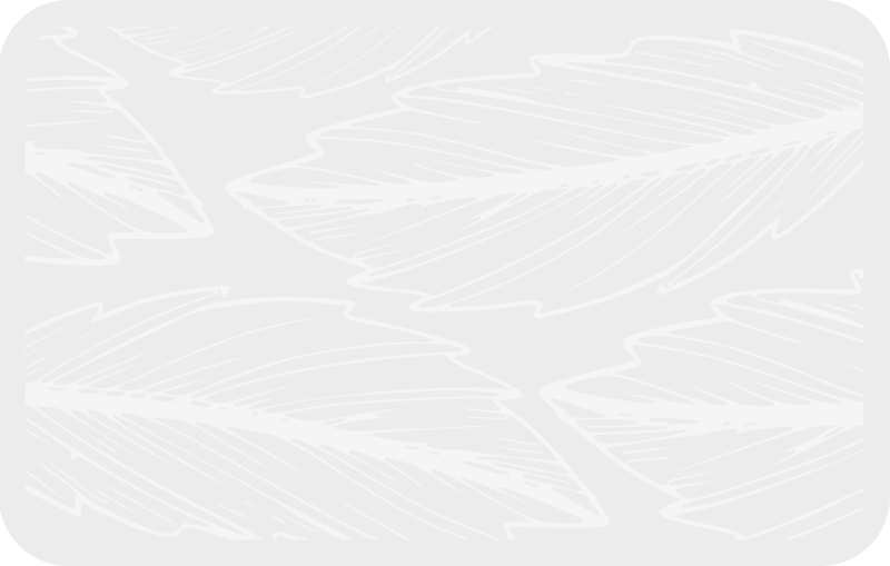 Feather Imprint Pattern nature vinyl carpet - TenStickers