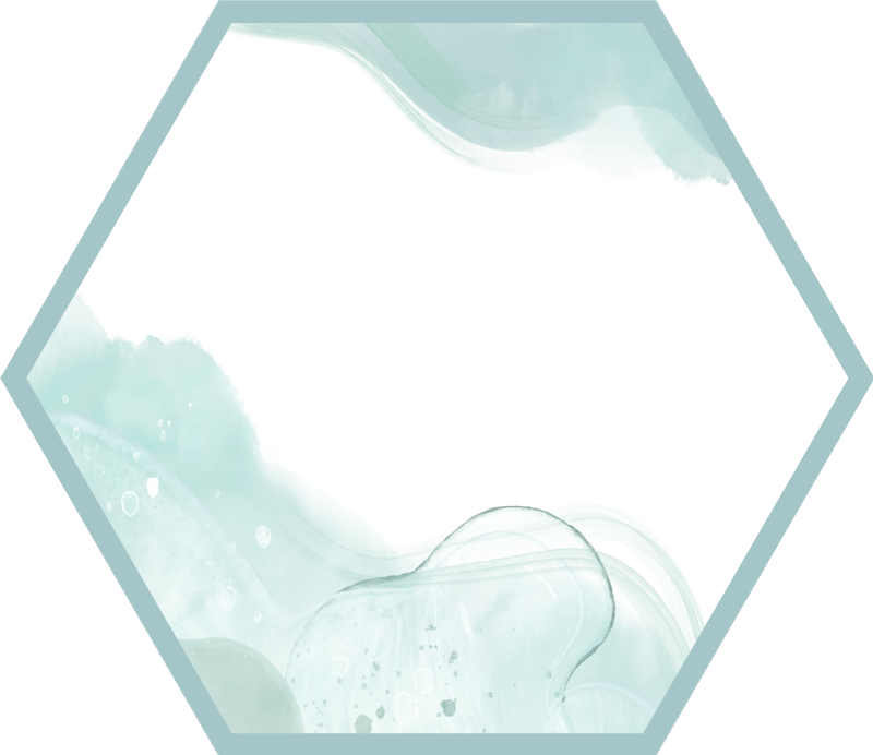 Soft Aqua Swirls minimalist vinyl carpet - TenStickers