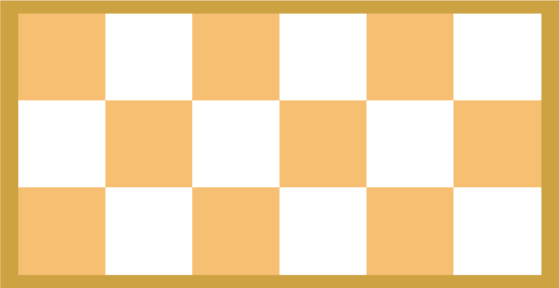 Yellow chessboard geometric rugs - TenStickers