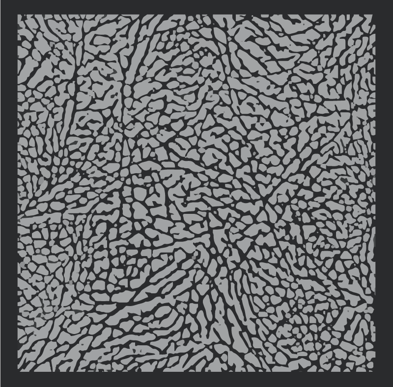 Textured dark pattern grey vinyl carpet - TenStickers