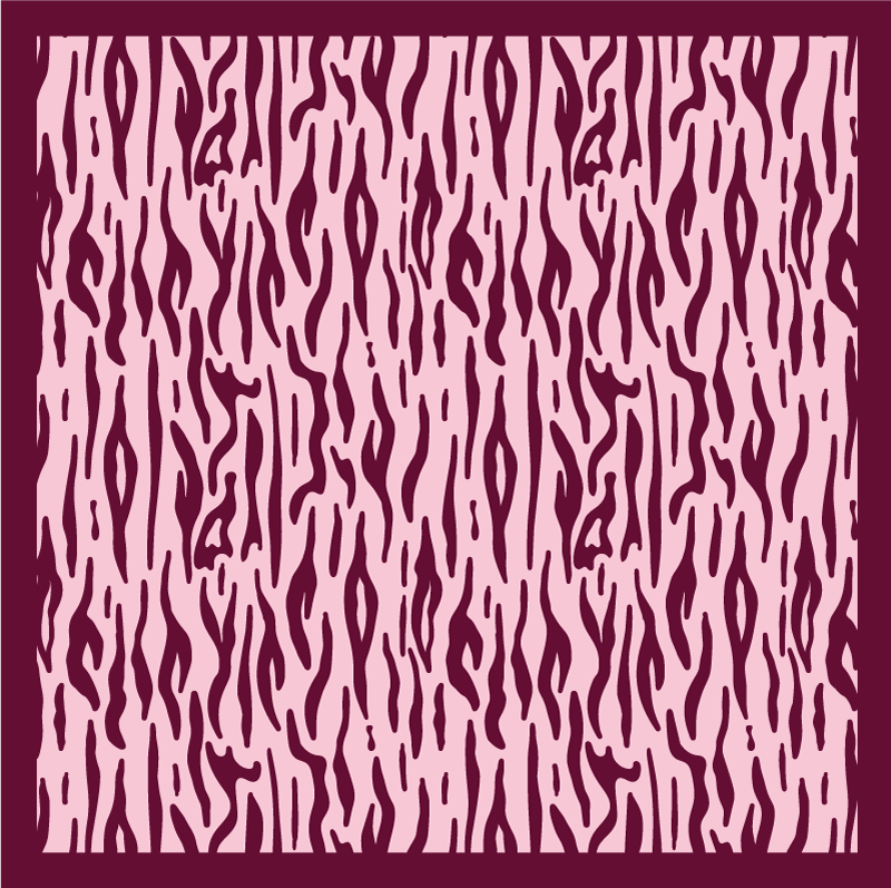 Fierce animal patterns animal print vinyl carpet - TenStickers