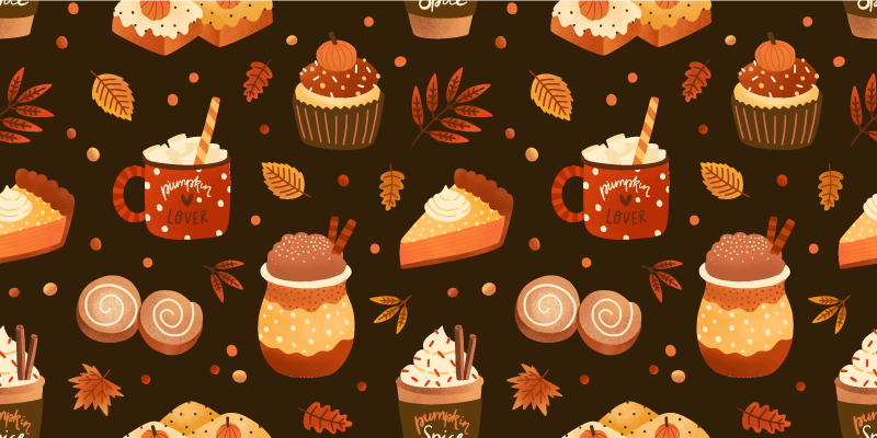 Sugary indulgence joy kitchen vinyl carpet - TenStickers
