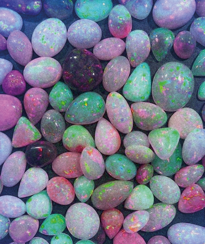 Colorful pebble stone effect vinyl carpet - TenStickers