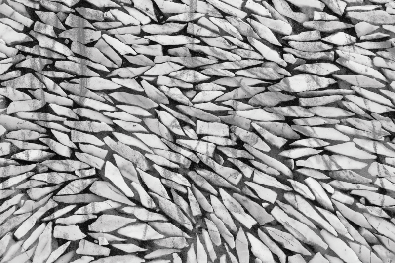 Grey realistic pattern stone effect vinyl carpet - TenStickers