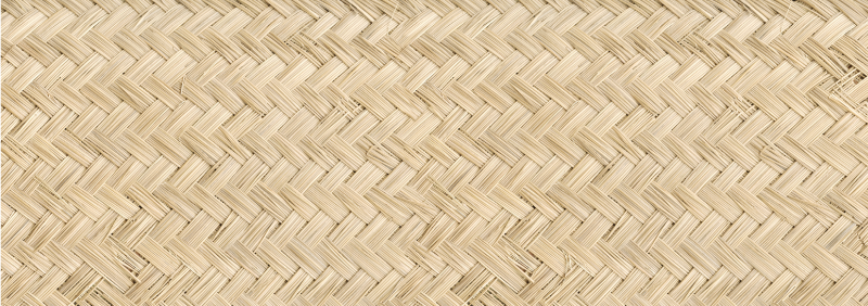 Basket weave imitation wood effect vinyl carpet - TenStickers
