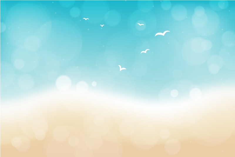 Ocean Breeze living room vinyl carpet - TenStickers