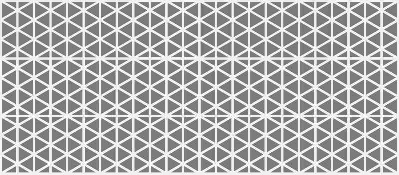 Triangular grey element kitchen vinyl carpet - TenStickers