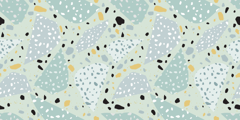 Abstract pebble shape texture vinyl carpet - TenStickers