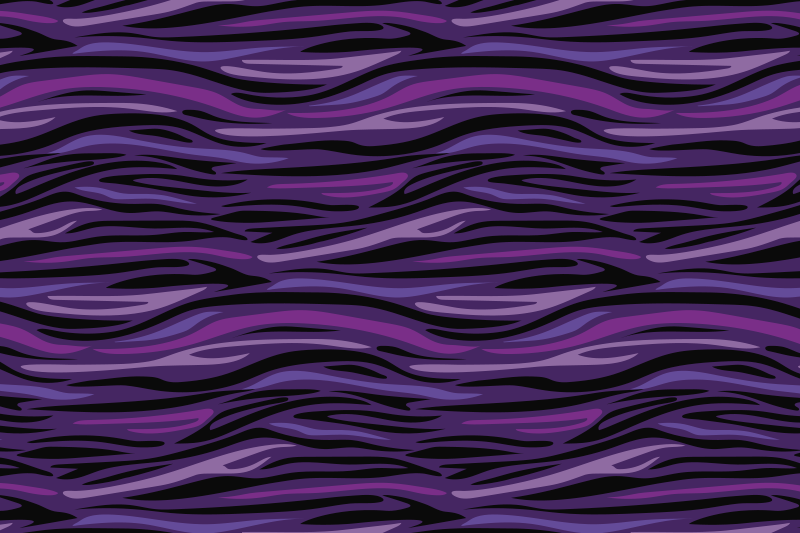 Purple Wave Pattern animal print vinyl carpet - TenStickers
