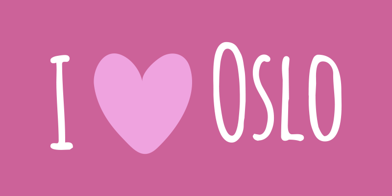 I love Oslo pink design custom vinyl carpet - TenStickers