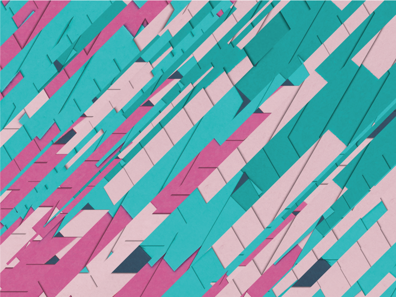 Abstract Angular Pattern geometric vinyl carpet - TenStickers