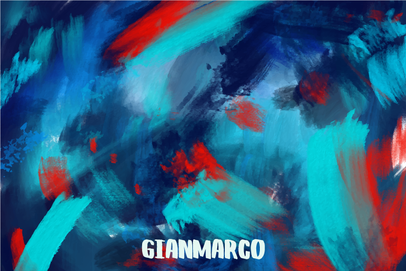 Custom vinyl carpet abstract color explosion - TenStickers