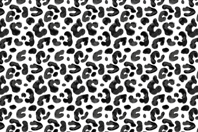 Leopard patterned aesthetic animal print vinyl carpet - TenStickers