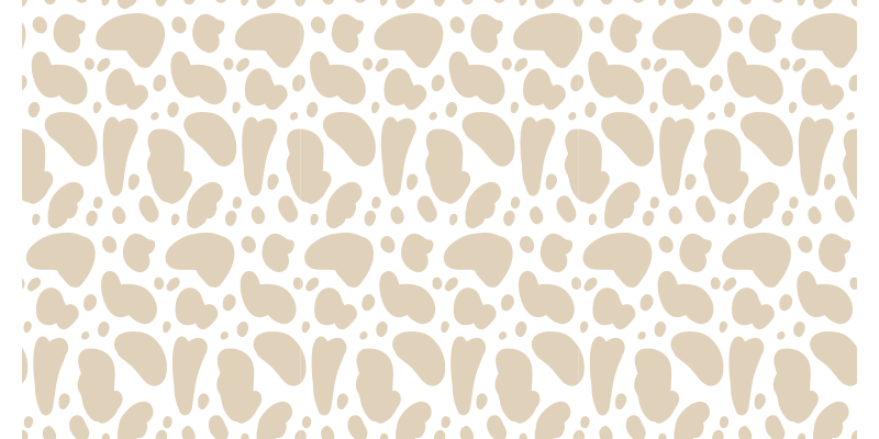 Beige giraffe spots animal print vinyl carpet - TenStickers