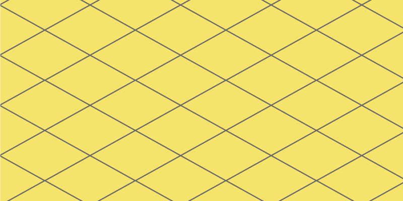 Yellow diamonds living room vinyl carpet - TenStickers