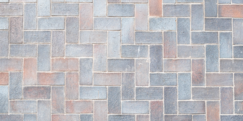 STONE BASKETWEAVE PATTERN bathroom vinyl carpet - TenStickers