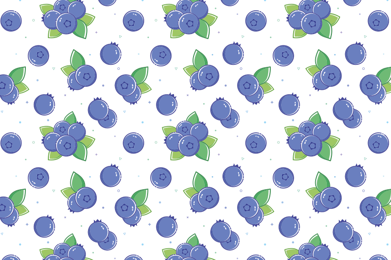 Fresh Berry Patterns floral vinyl carpet - TenStickers