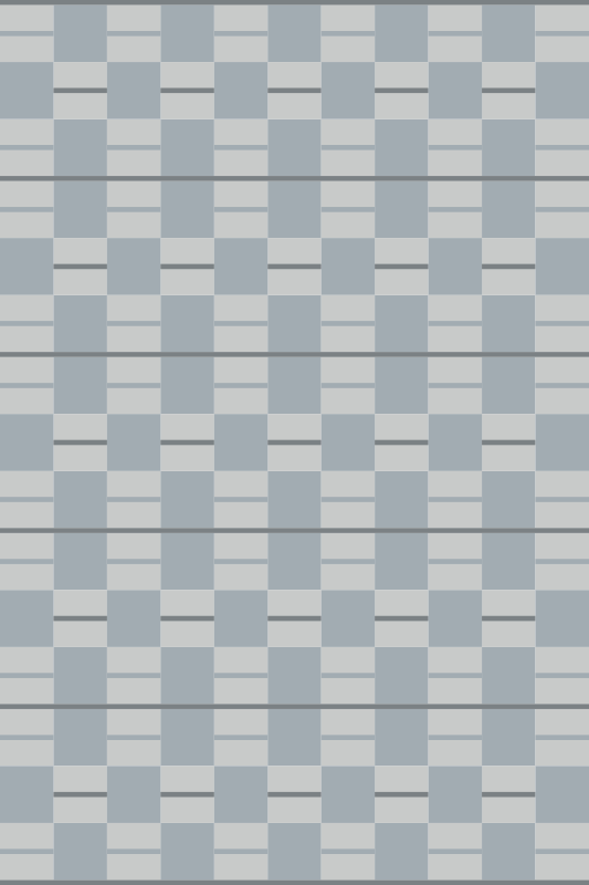 Gray patterned squares living room vinyl carpet - TenStickers