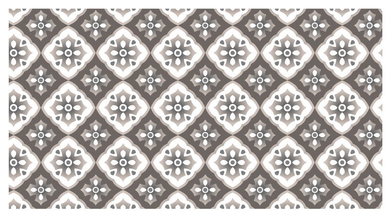 Portuguese tiles effect vinyl rug - TenStickers