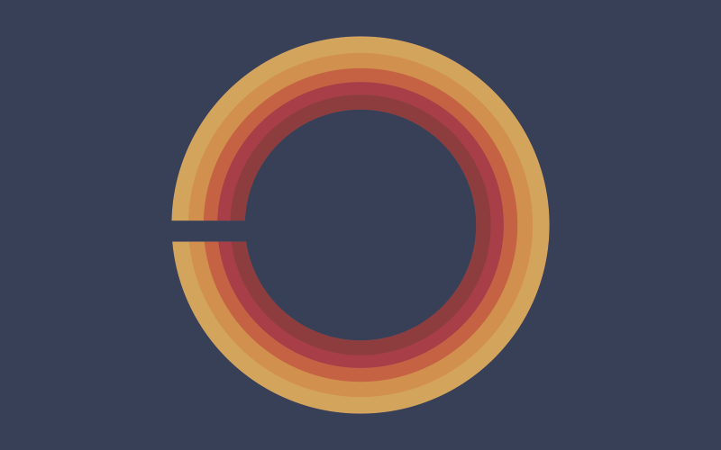 Retro solar design vintage vinyl carpet - TenStickers