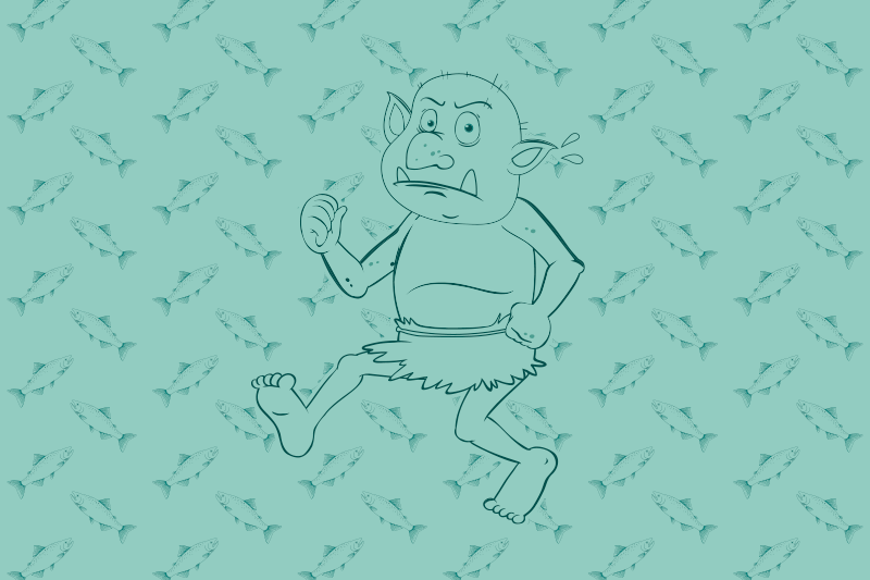 Runaway Cartoon Character kids vinyl carpet - TenStickers