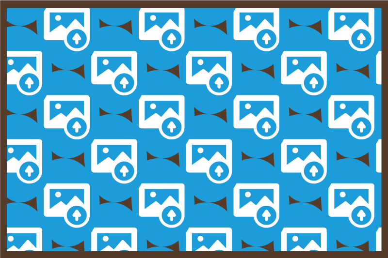 Image pattern custom vinyl carpet - TenStickers