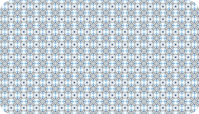 Azure elegant arrangement mosaic vinyl carpet - TenStickers