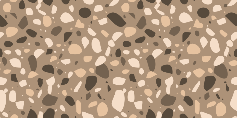 Abstract pebble stone effect vinyl carpet - TenStickers
