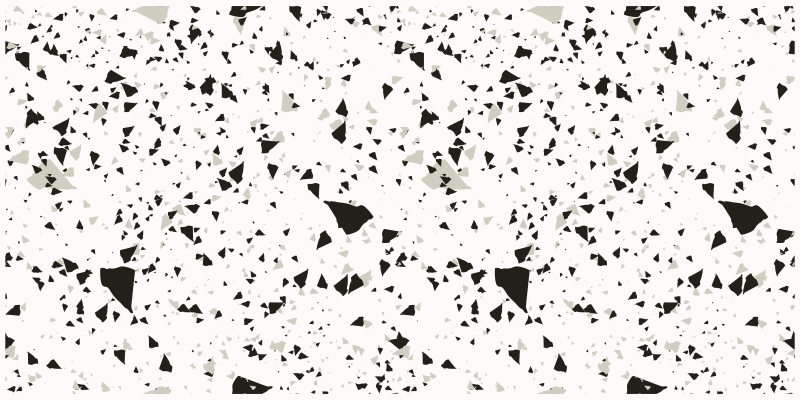 Terrazzo fragmentation marble vinyl carpet - TenStickers