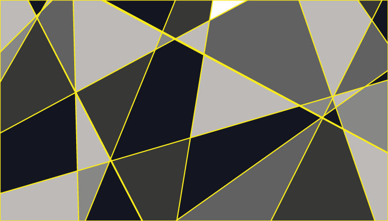 Grey triangle lines geometric vinyl carpet - TenStickers