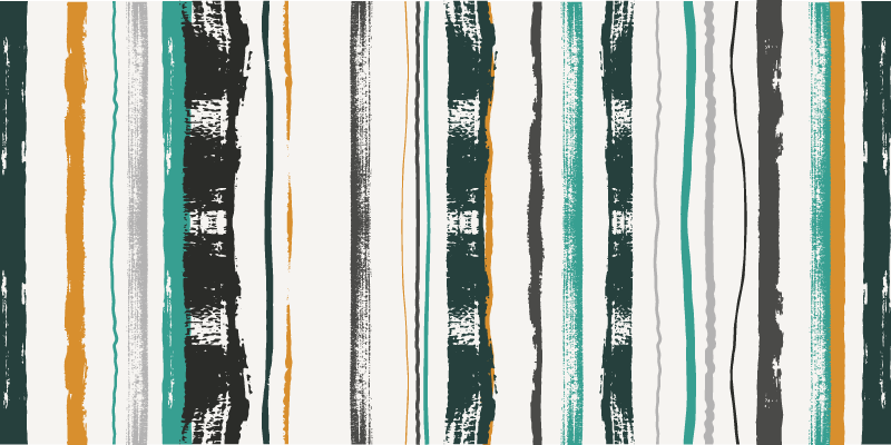 Striking Linear Motif striped vinyl carpet - TenStickers