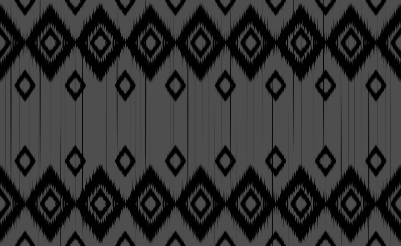 Rectangle carpet with grey and black  mosaic - TenStickers