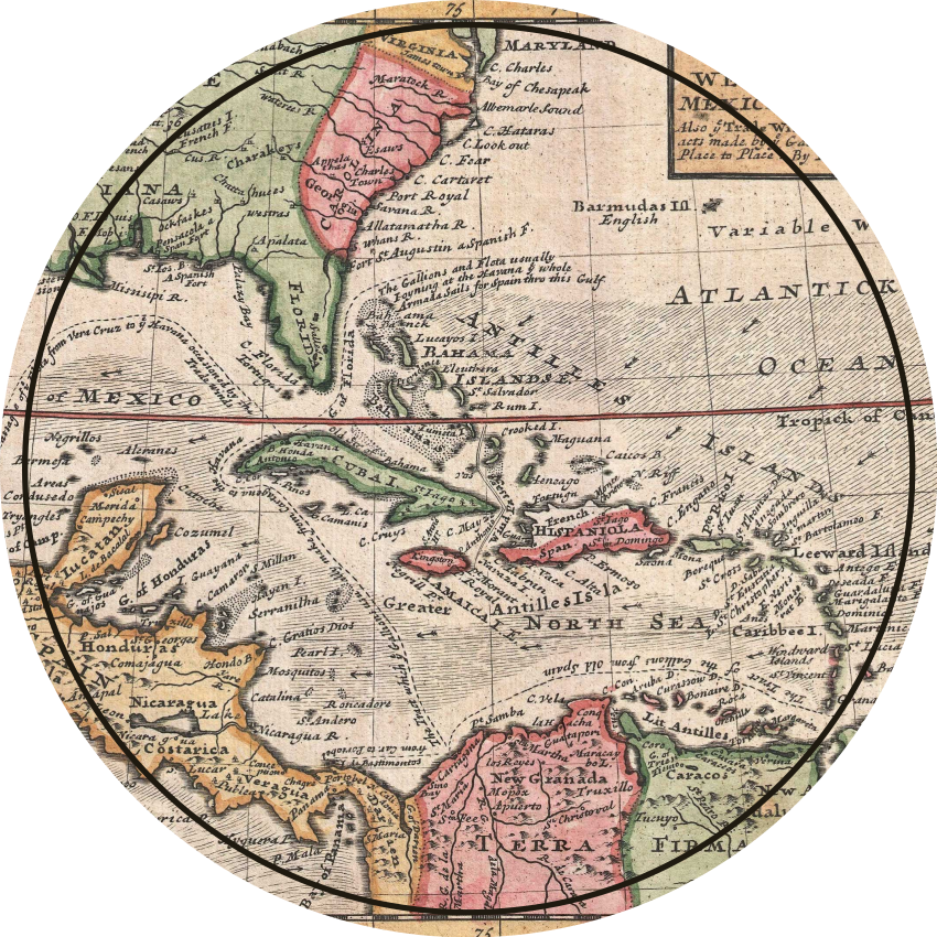 Antique Map Design world map vinyl carpet - TenStickers