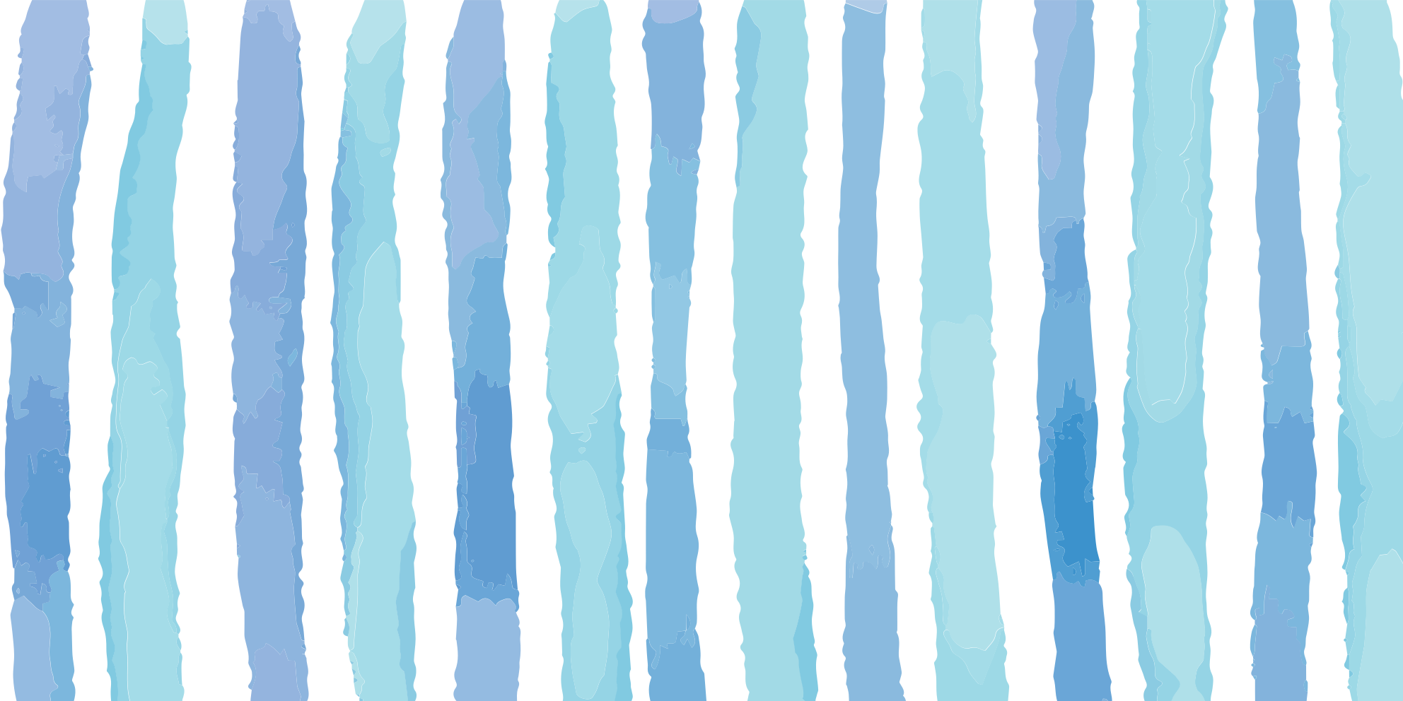 Set Cool Blue striped vinyl carpet - TenStickers