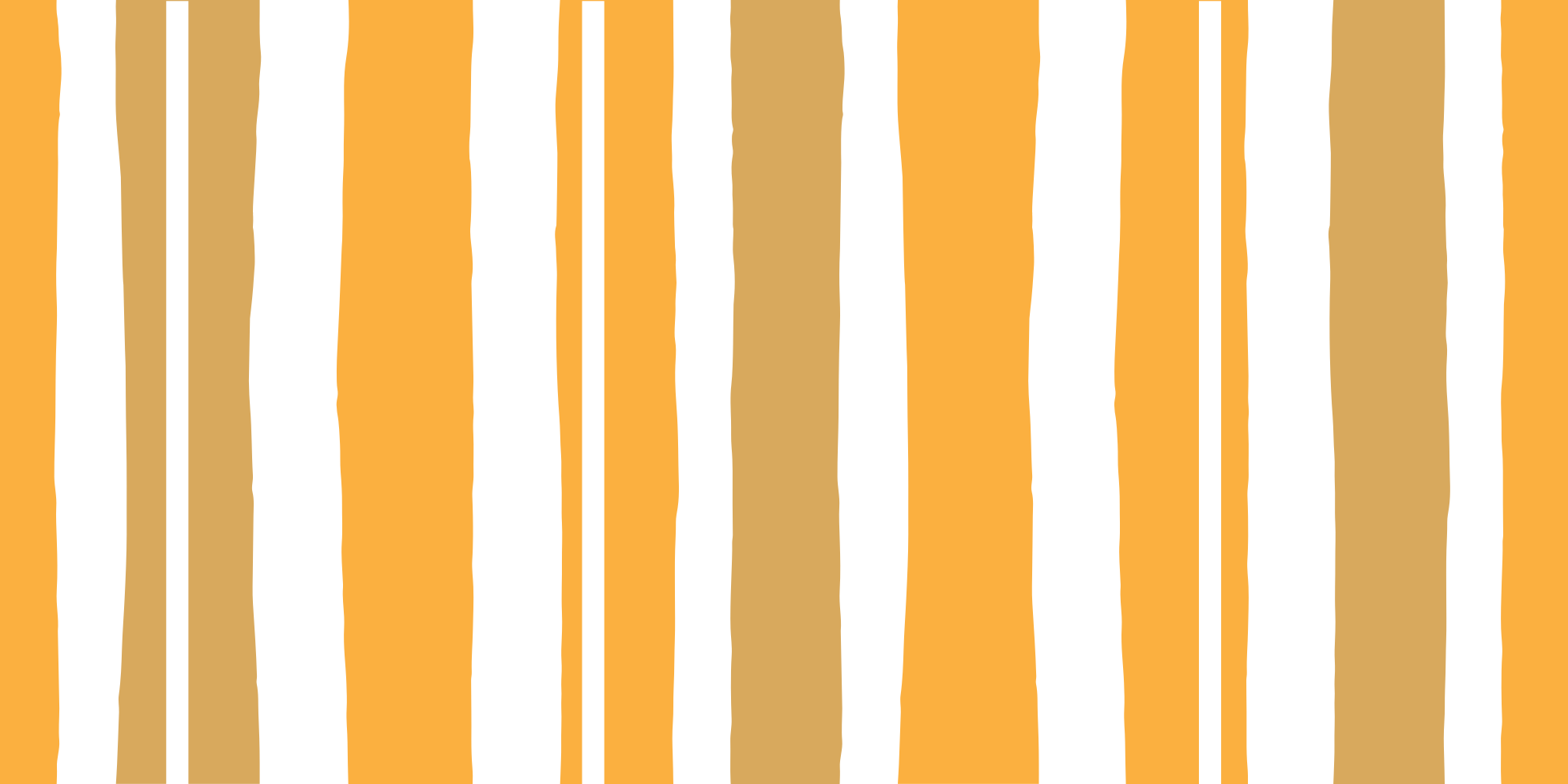 Warm orange lines striped vinyl carpet - TenStickers