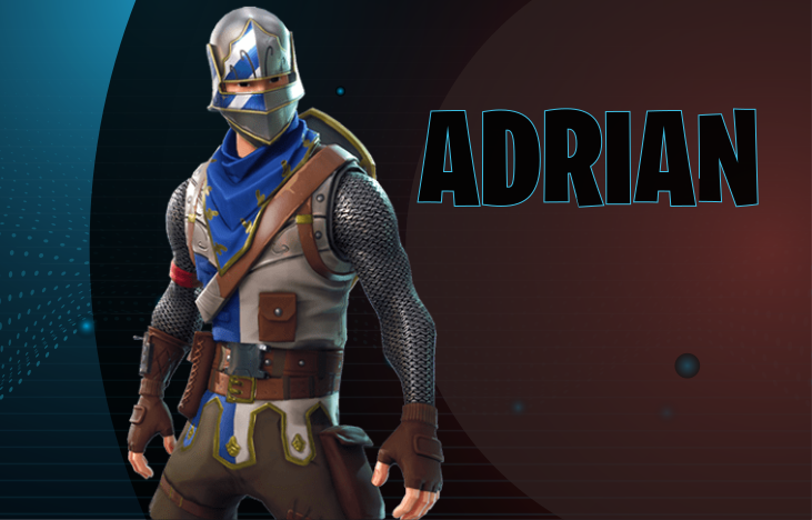 Heroic gaming character teen vinyl carpet - TenStickers