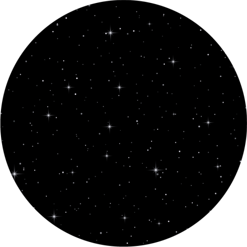 Starry Night Vision star vinyl carpet - TenStickers