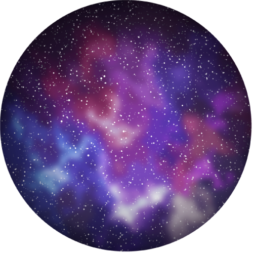 Galaxy inspired star vinyl carpet - TenStickers