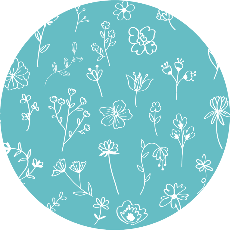 Elegant illustrations floral vinyl carpet - TenStickers