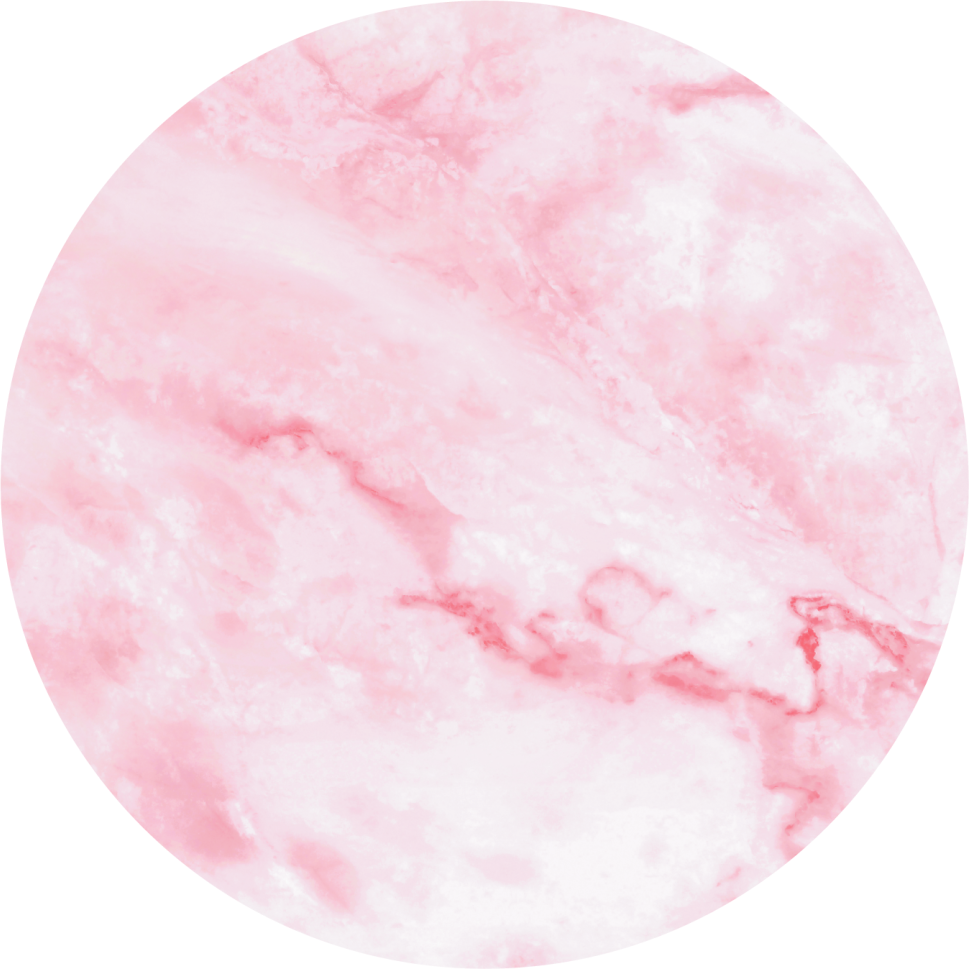 Pink realistic effect marble vinyl carpet - TenStickers