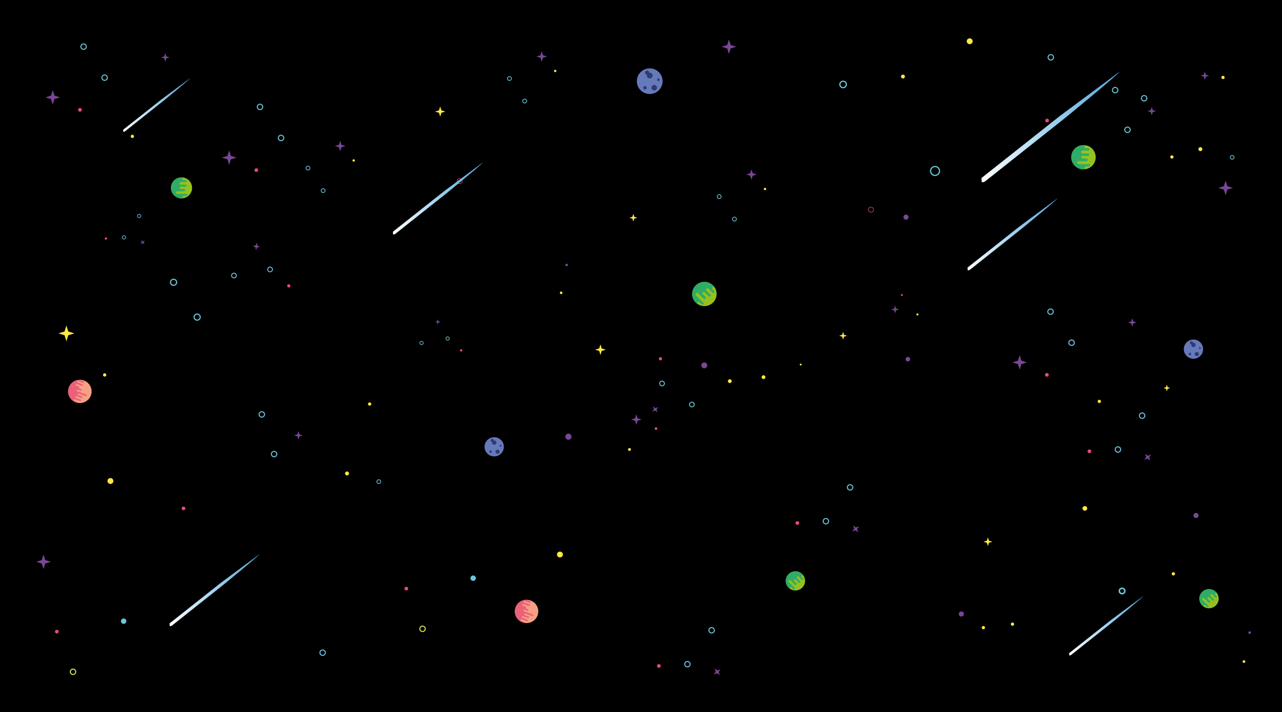 Cosmic Starry Sky star vinyl carpet - TenStickers